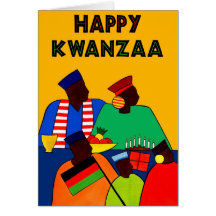 Happy Kwanzaa Greeting Card