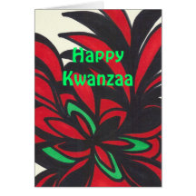 Happy Kwanzaa Greeting Cards