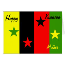 happy Kwanzaa mother greeting card