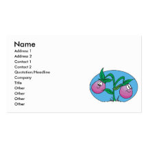 happy little eggplants business cards
