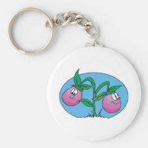 happy little eggplants key chains