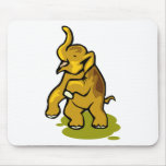 Happy Little Elephant Mousepad