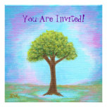 Happy Little Tree You Are Invited Invitations