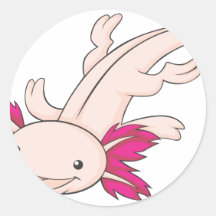 Happy Mexican Axolotl Sticker