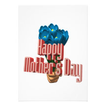 Happy Mothers Day 3 Personalised Invite