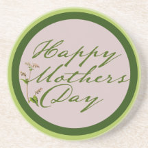 Happy Mothers Day Drink Coasters