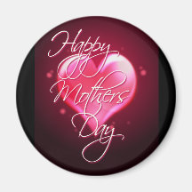 HAPPY MOTHER'S DAY HEART by SHARON SHARPE Magnet