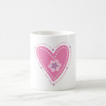 Happy Mother's Day Heart & Flowers Mug