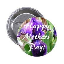 Happy Mothers Day! Pinback Buttons