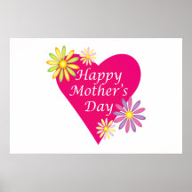 Happy Mothers Day Poster
