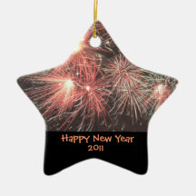 Happy New Year 2011 Ornament