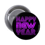 Happy New Year Buttons
