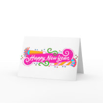 Happy New Year Greeting Cards
