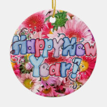 happy new year christmas ornament