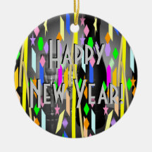 Happy New Year Ornament