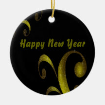 Happy New Year Ornament