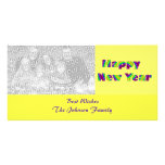 Happy New year Personalised Photo Card