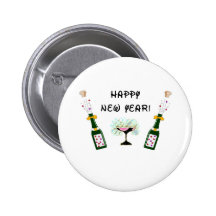 Happy New Year Pins