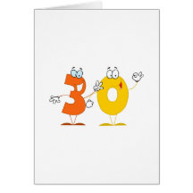 Happy Number 30 Cards