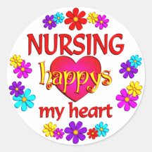 Happy Nursing Sticker