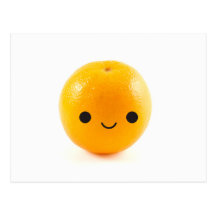 Happy Orange Postcards