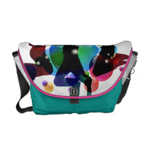 Happy People Messenger Bag