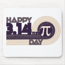 Happy pi Day Mouse Pads