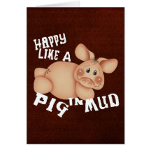 Happy Pig Cards