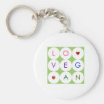 Happy Playful Vegan Keychains