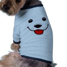Happy Puppy Face Dog Clothes