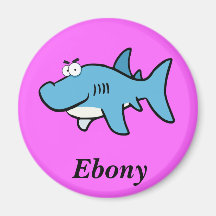 happy Shark Fridge Magnets