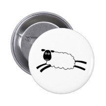 Happy Sheep Pin