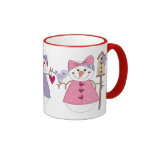 Happy Snowgirl Mug