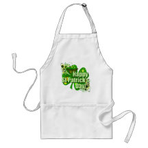 Happy St. Patrick's Day Apron