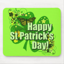Happy St. Patrick's Day Mouse Pad