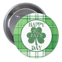 Happy St. Pat's Day Button