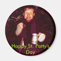 Happy St. Patty's Day Refrigerator Magnet