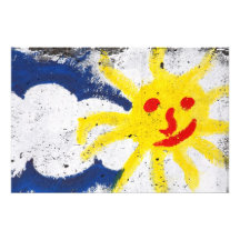 Happy Sun face smiling Art Photo