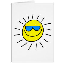 Happy Sun Greeting Cards