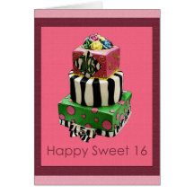 Happy Sweet 16! Birthday Card