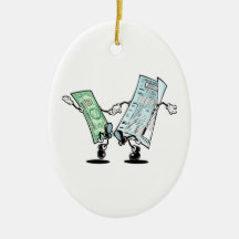 happy tax day ornament