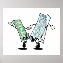happy tax day poster
