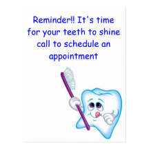 Happy Teeth Post Cards