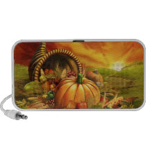 Happy Thanksgiving 2 Doodle Speakers