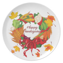 Happy Thanksgiving 6A1 Plate