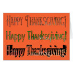 Happy Thanksgiving Card