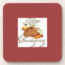 Happy Thanksgiving Coasters