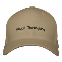 Happy Thanksgiving hat Embroidered Baseball Caps