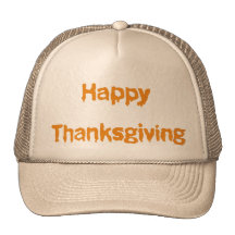 Happy Thanksgiving Mesh Hats