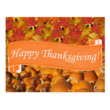 Happy Thanksgiving Post Card
